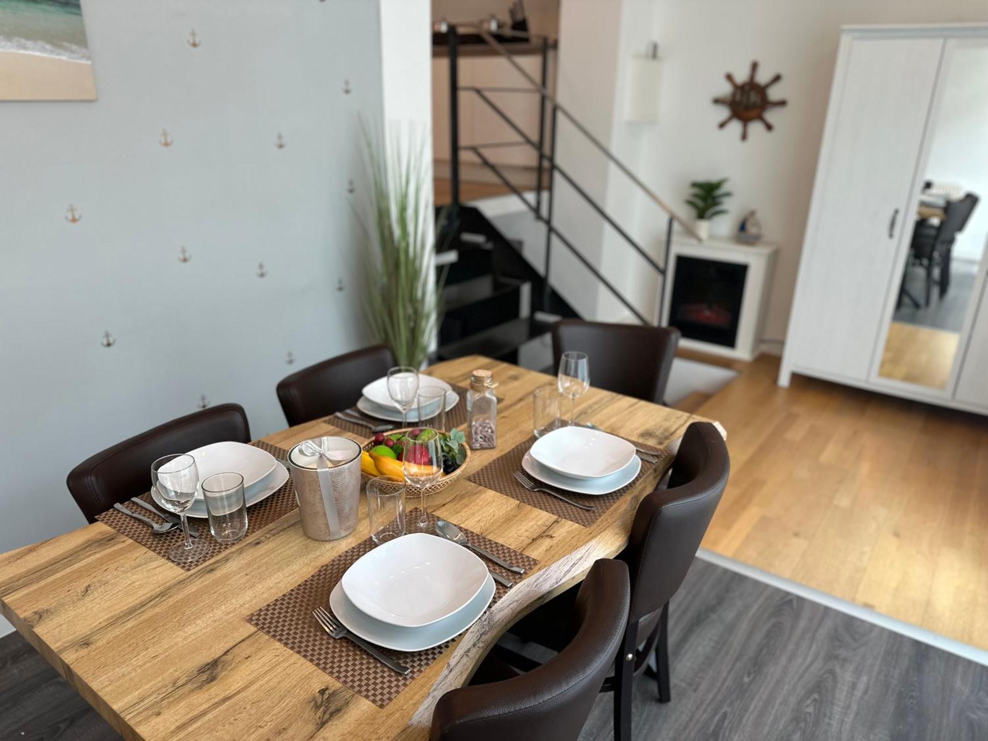 Ferienwohnung Nautica 450M Zum Strand Familienfreundlich Rostock Eksteriør billede