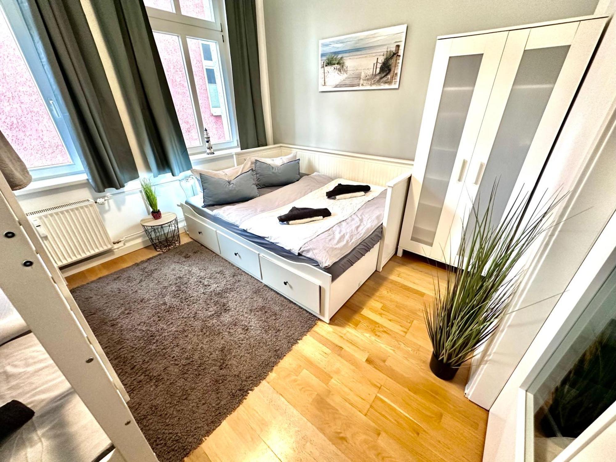 Ferienwohnung Nautica 450M Zum Strand Familienfreundlich Rostock Eksteriør billede
